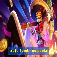 traje feminino social